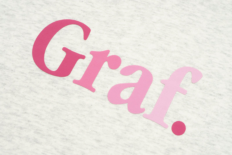 GRAF&WU Gradient Graf Fleece Oversized Streetwear Hoodie