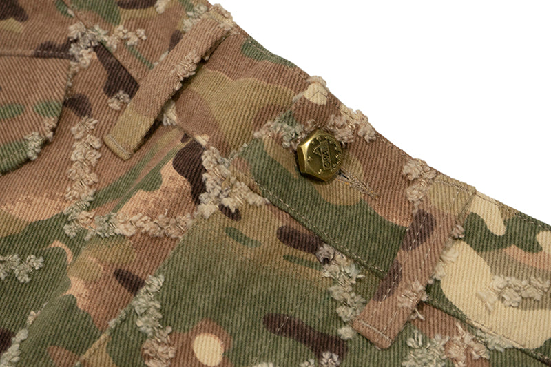 GRAF&WU Retro M65 Camouflage Leopard Cargo