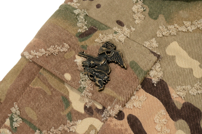 GRAF&WU Retro M65 Camouflage Leopard Cargo