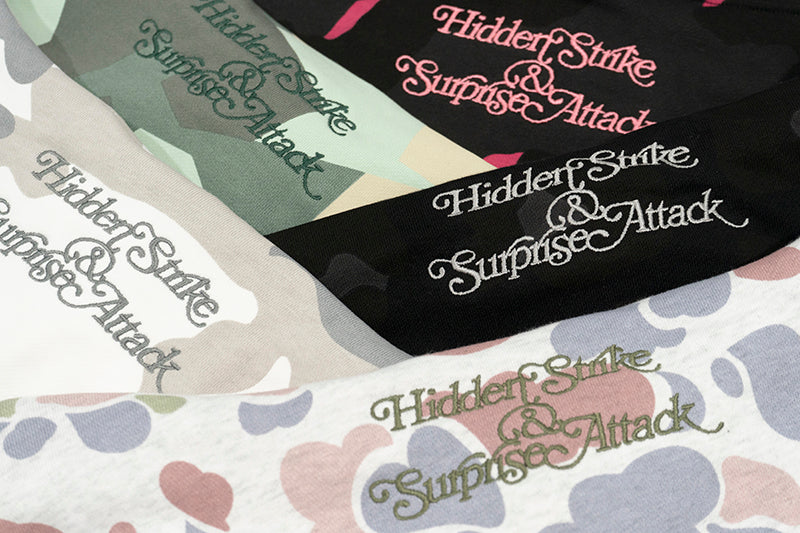 GRAF&WU Hidden Attack Multi-color Camouflage Oversize Hoodie