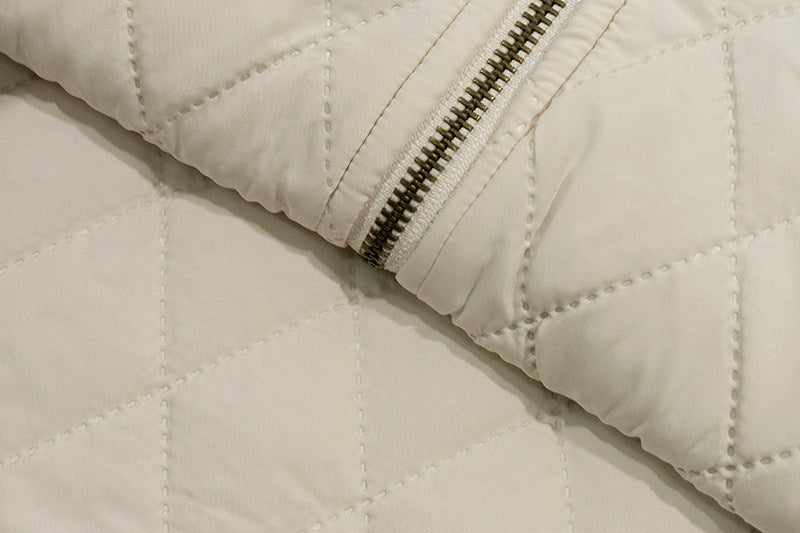 GRAF&WU Leather Collar Luxury Wool Retro Plaid Detroit Jacket