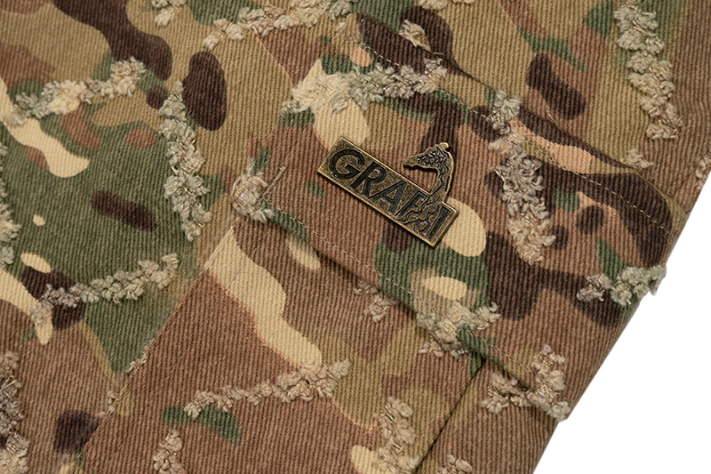 GRAF&WU Retro M65 Camouflage Leopard Cargo