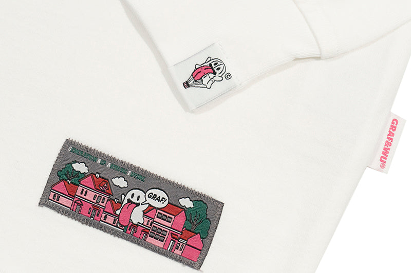 GRAF&WU Hoodies Men Women Simple Embroidered Sweatshirt Angel Devil Pattern Classic Long-Sleeved Shirts Casual 100% Cotton Hoodie