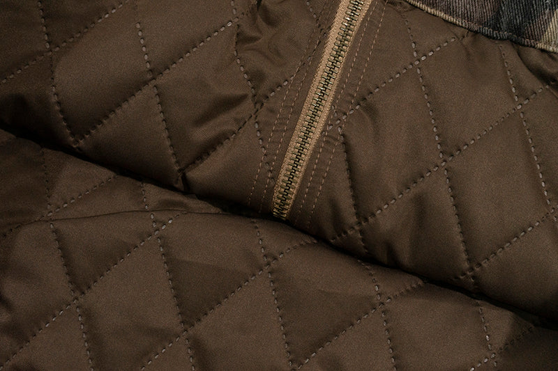 GRAF&WU Vintage Camouflage Leopard Pattern Thick Jacket