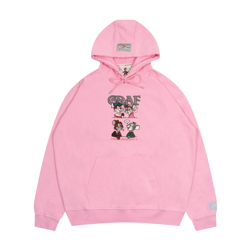 GRAF&WU StreetGossip 4 Series Devil Cat Tiger Fashion Hoodies