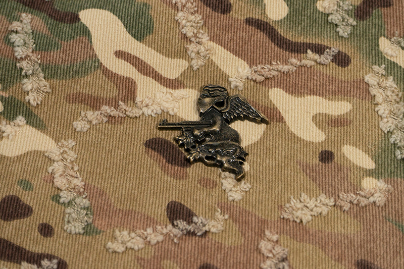 GRAF&WU Vintage Camouflage Leopard Pattern Thick Jacket