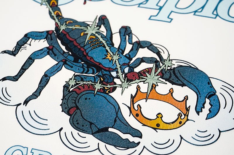 GRAF&WU 12 Signs Rap Lyrics Embroidery Print Long-sleeved Shirt