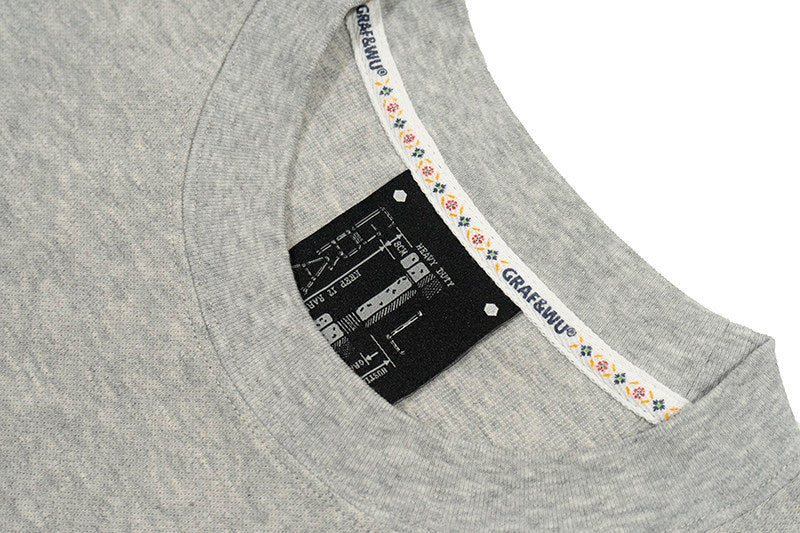 GRAF&WU Brand Letter Fashion Streetwear T-shirt