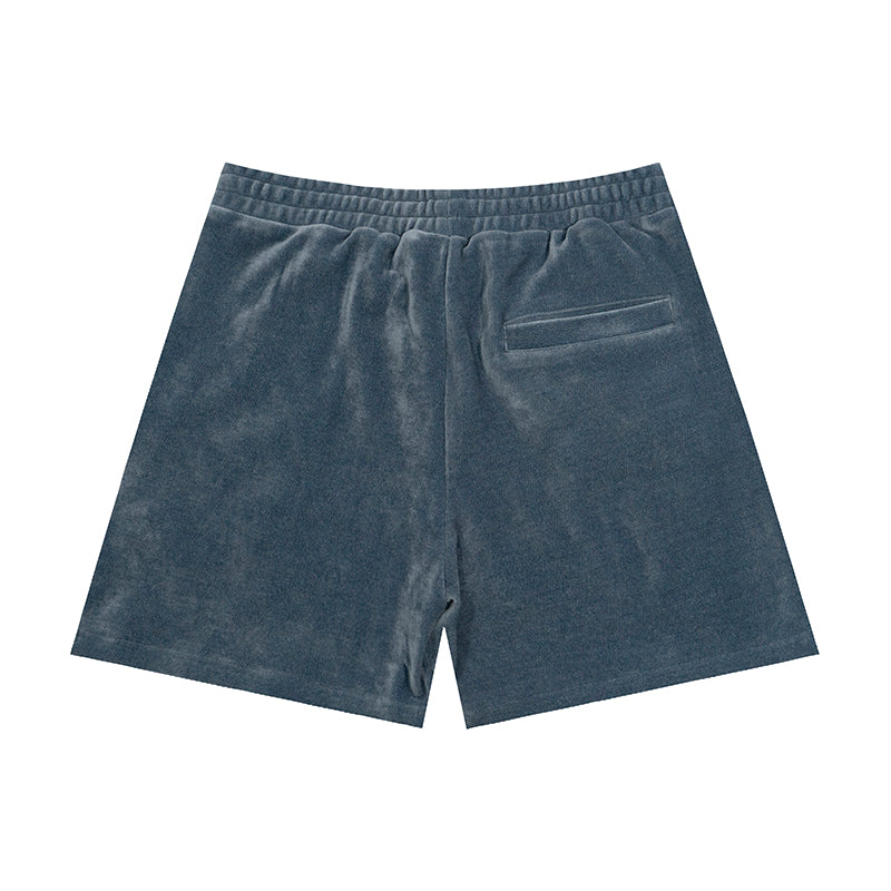 GRAFWU Flannel Fabric Comfortable Men Shorts