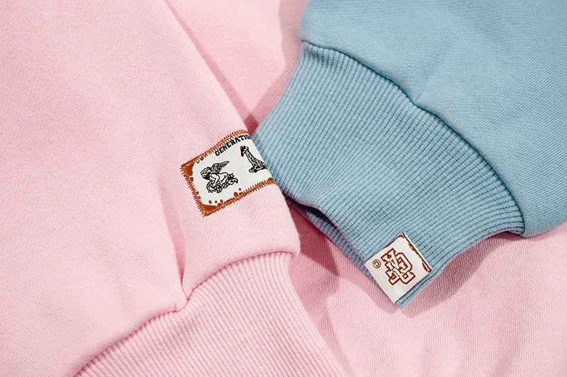 GRAF&WU Classic Erosion 2.0 3D Design Casual Fleece Crew Neck Sweatshirt