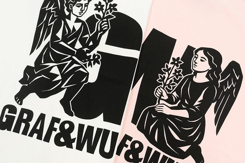GRAF&WU Angel GW Guardian Peace Prayer T-Shirts