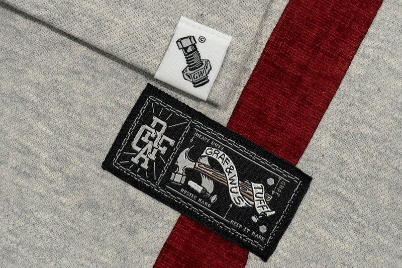 GRAF&WU Brand Letter Fashion Streetwear T-shirt