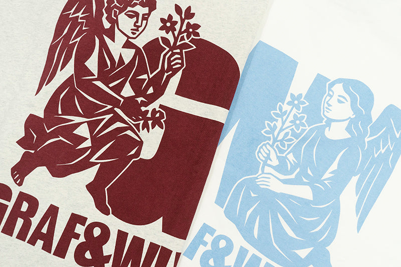 GRAF&WU Angel GW Guardian Peace Prayer T-Shirts