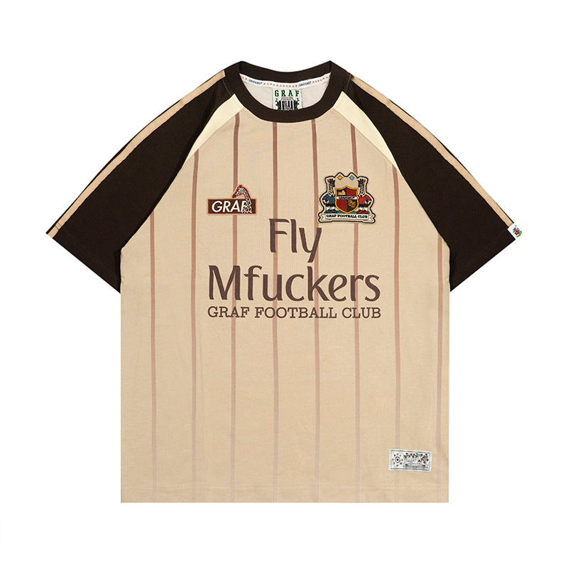 GRAF&WU Football Club Embroidery T-shirts