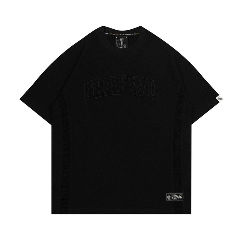 GRAF&WU Brand Letter Fashion Streetwear T-shirt