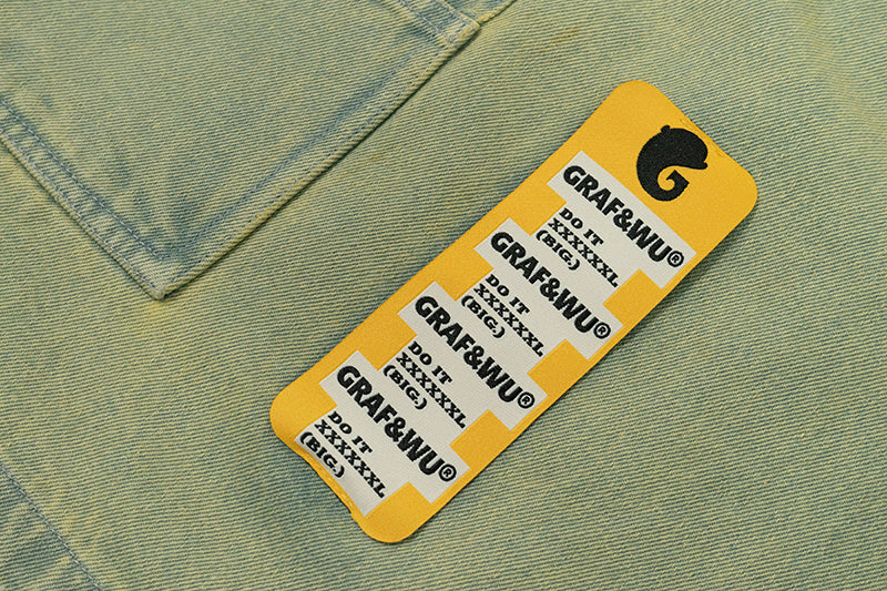 GRAF&WU Shorts Cute Ghost G Letter Logo Shorts Casual Solid Color Cargo Pants Men Women Cotton Shorts Hip-Hop Trend Pants