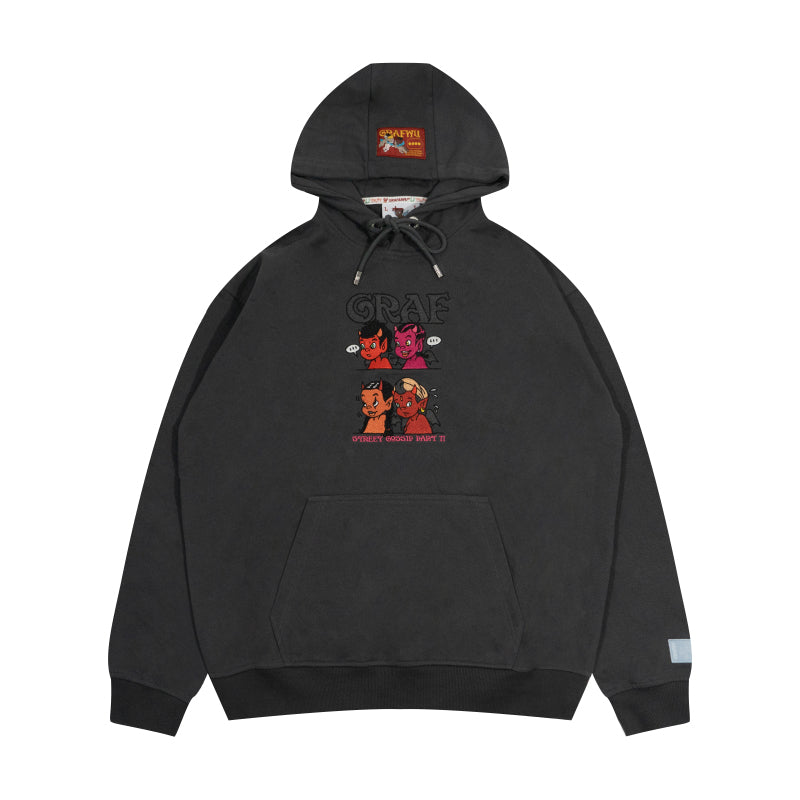 GRAF&WU StreetGossip 4 Series Devil Cat Tiger Fashion Hoodies