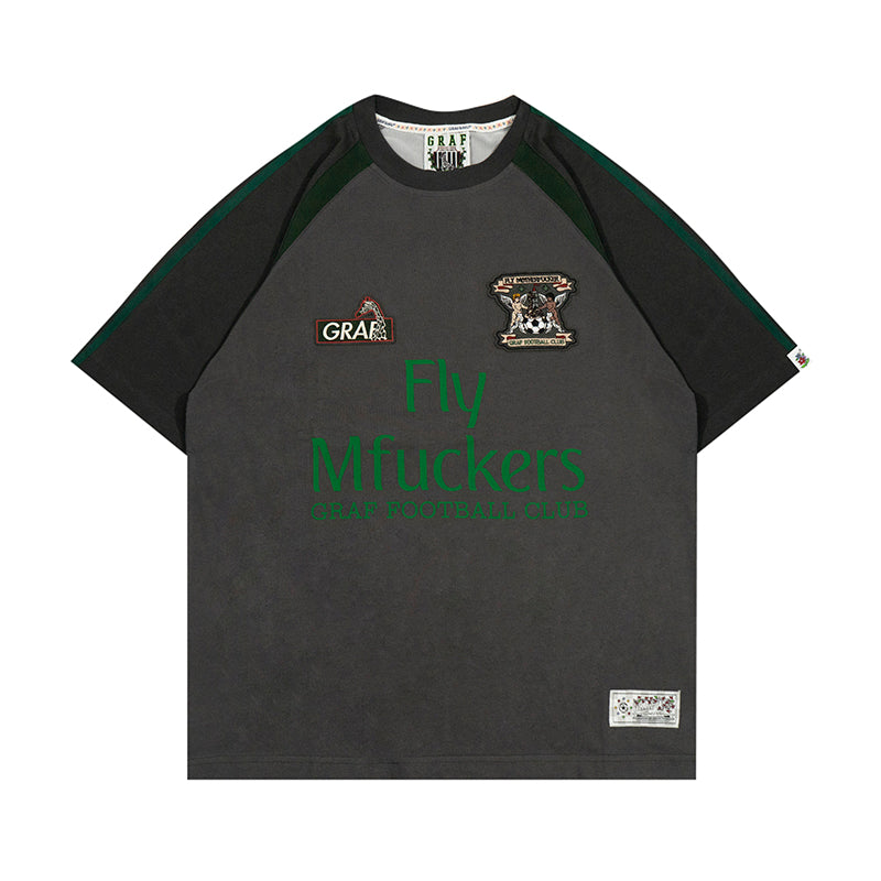 GRAF&WU Football Club Embroidery T-shirts
