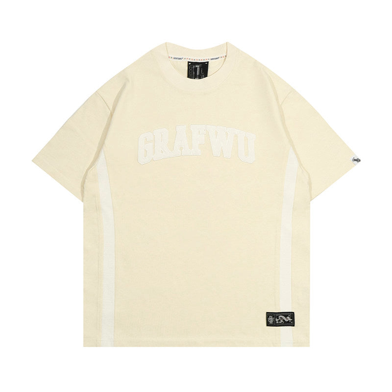 GRAF&WU Brand Letter Fashion Streetwear T-shirt
