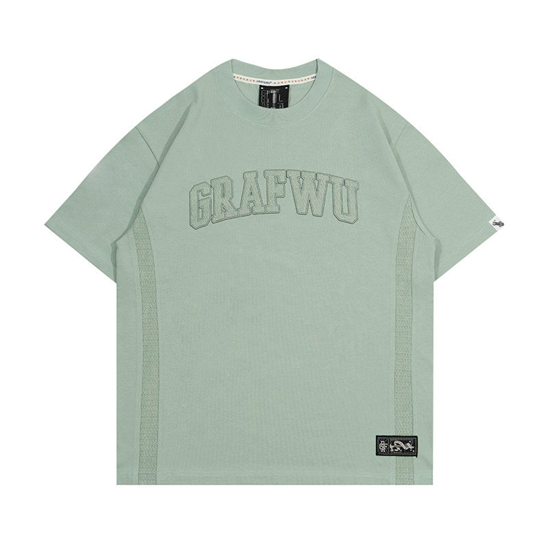 GRAF&WU Brand Letter Fashion Streetwear T-shirt
