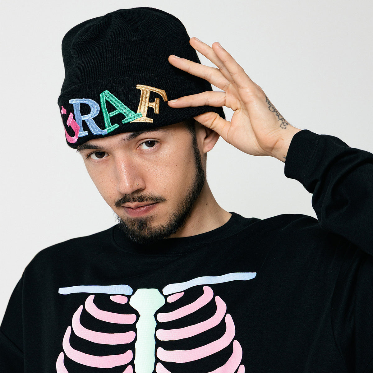 GRAFWU Bone Revealed by water Fitness Quick-Drying T-Shirts