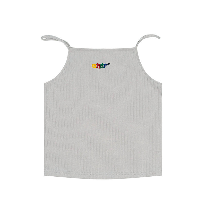 GRAF&WU Y2K Hot Girl Retro Cropped Tank Top
