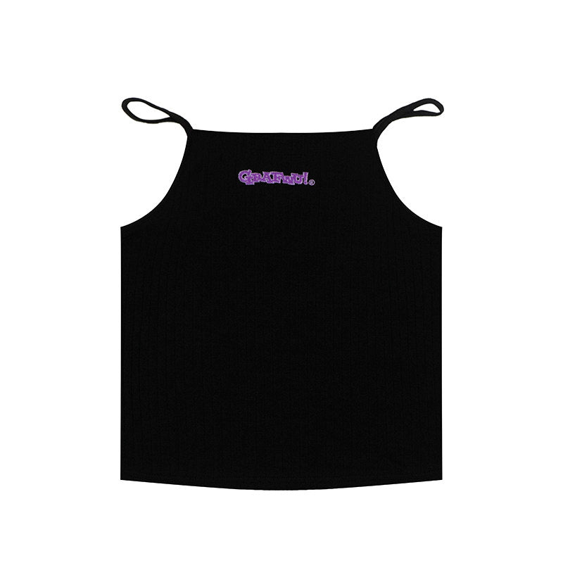 GRAF&WU Y2K Hot Girl Retro Cropped Tank Top