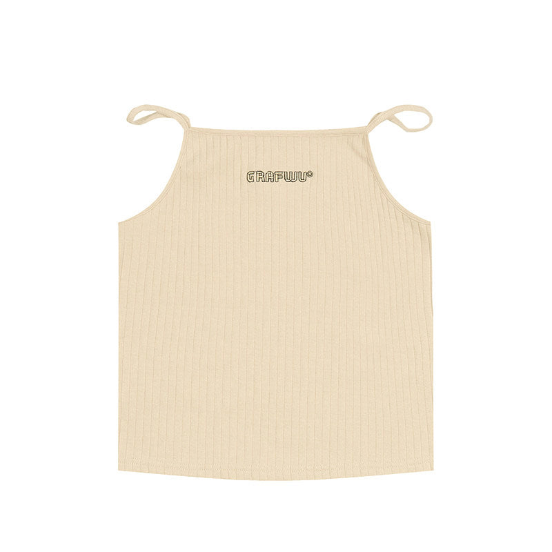 GRAF&WU Y2K Hot Girl Retro Cropped Tank Top