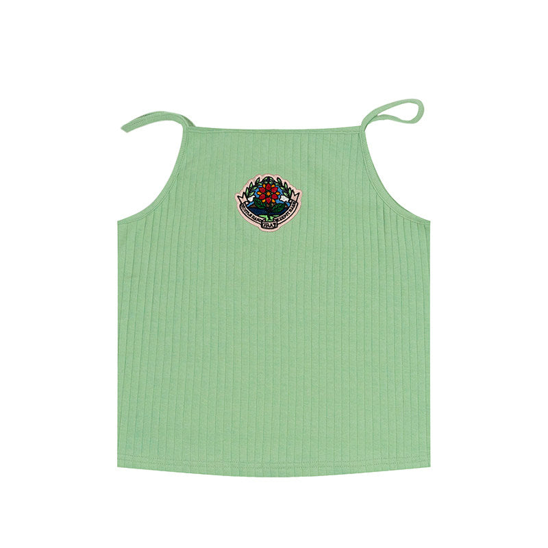 GRAF&WU Y2K Hot Girl Retro Cropped Tank Top