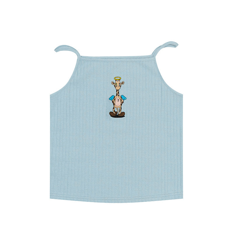 GRAF&WU Y2K Hot Girl Retro Cropped Tank Top