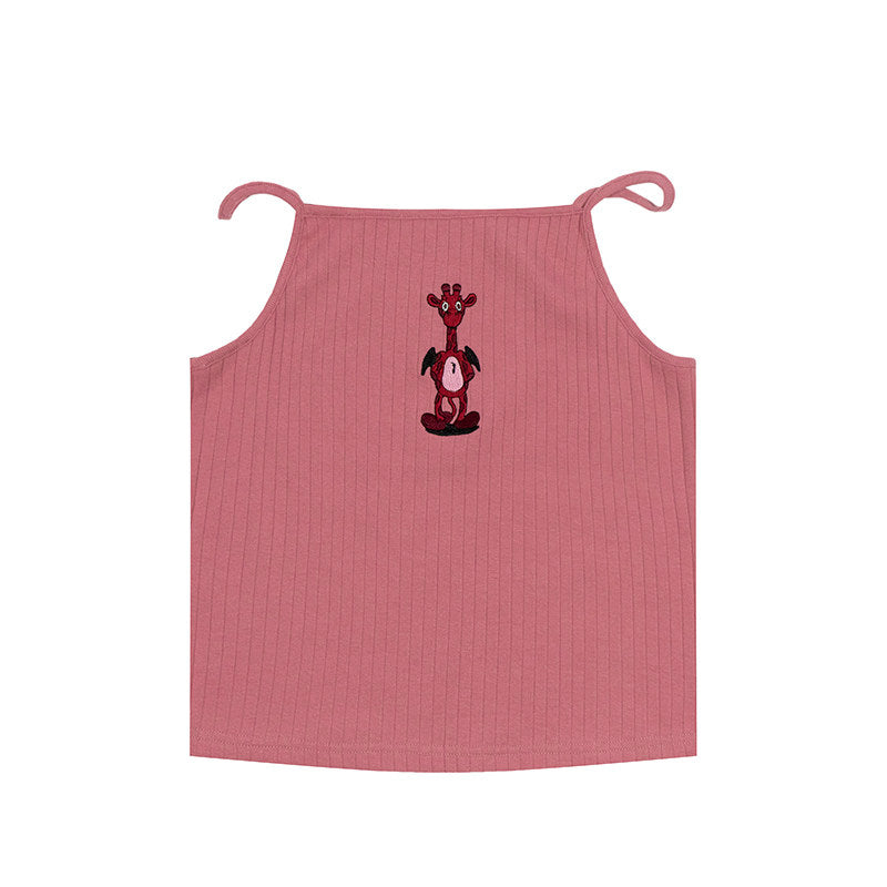 GRAF&WU Y2K Hot Girl Retro Cropped Tank Top