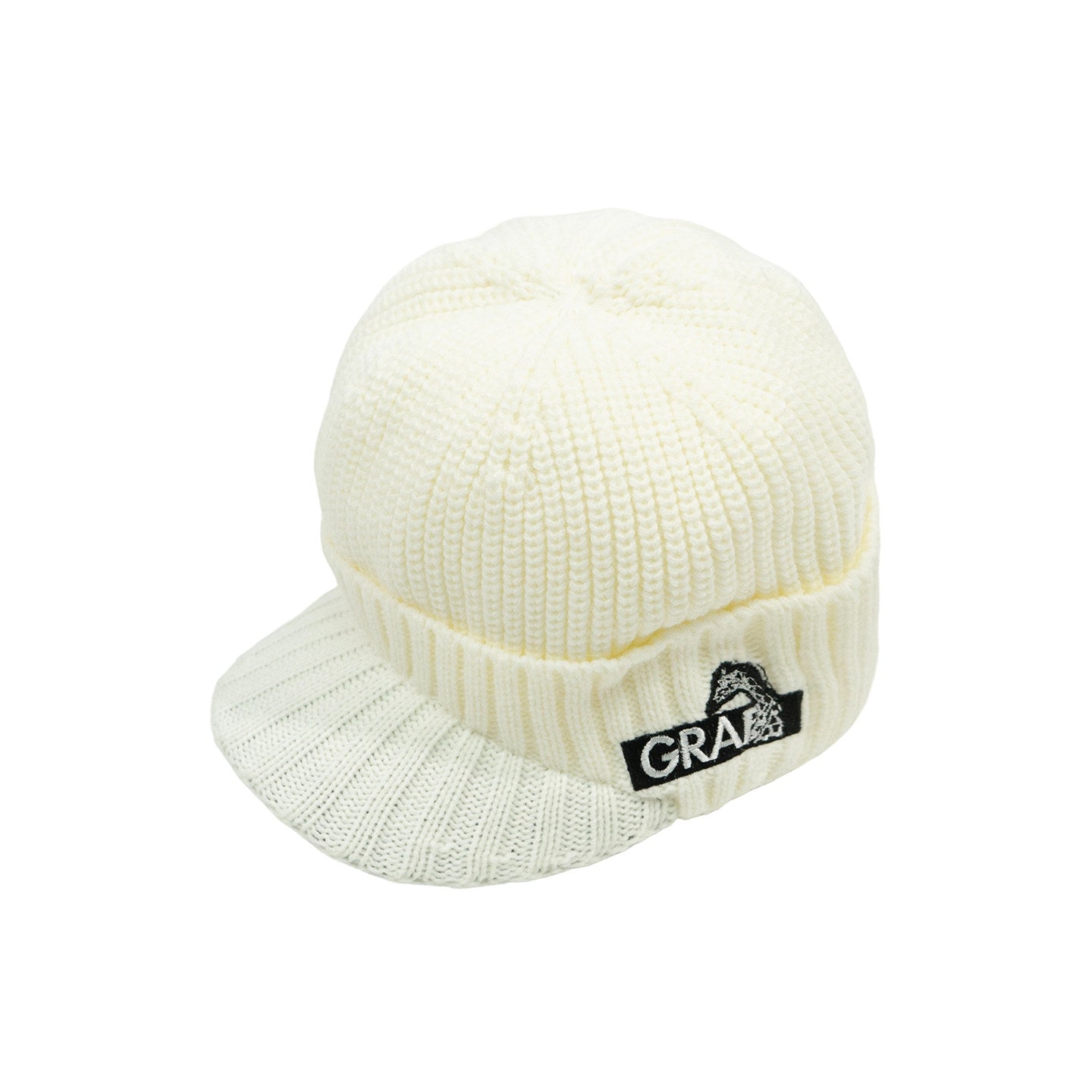 GRAF&WU Giraffe Logo Embroidered Streetwear Knitted Cap