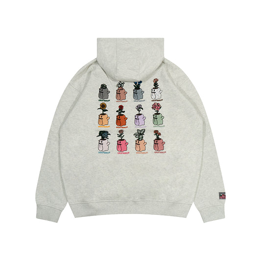 GRAF&WU 12 Flower shop Boo ghost Hoodie