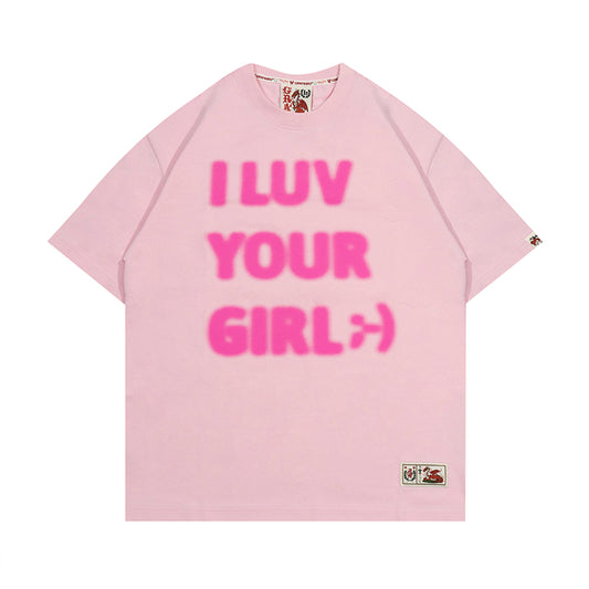 GRAF&WU I LUV YOUR GIRL T-shirt