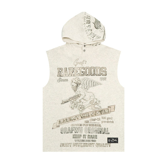 GRAF&WU Vintage AK Angel Goddess Cotton Sleeveless