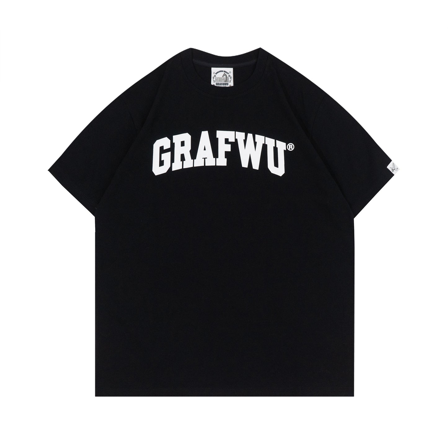 GRAF&WU Brand Logo Fashion Cotton T-shirt
