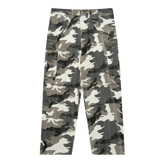 GRAF&WU Retro M65 Camouflage Leopard Cargo