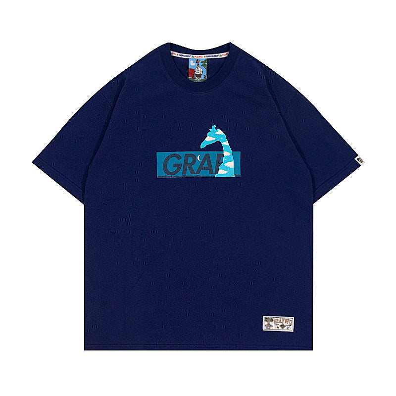 GRAF&WU Tribute Magritte Sky Cloud Cotton T-Shirt