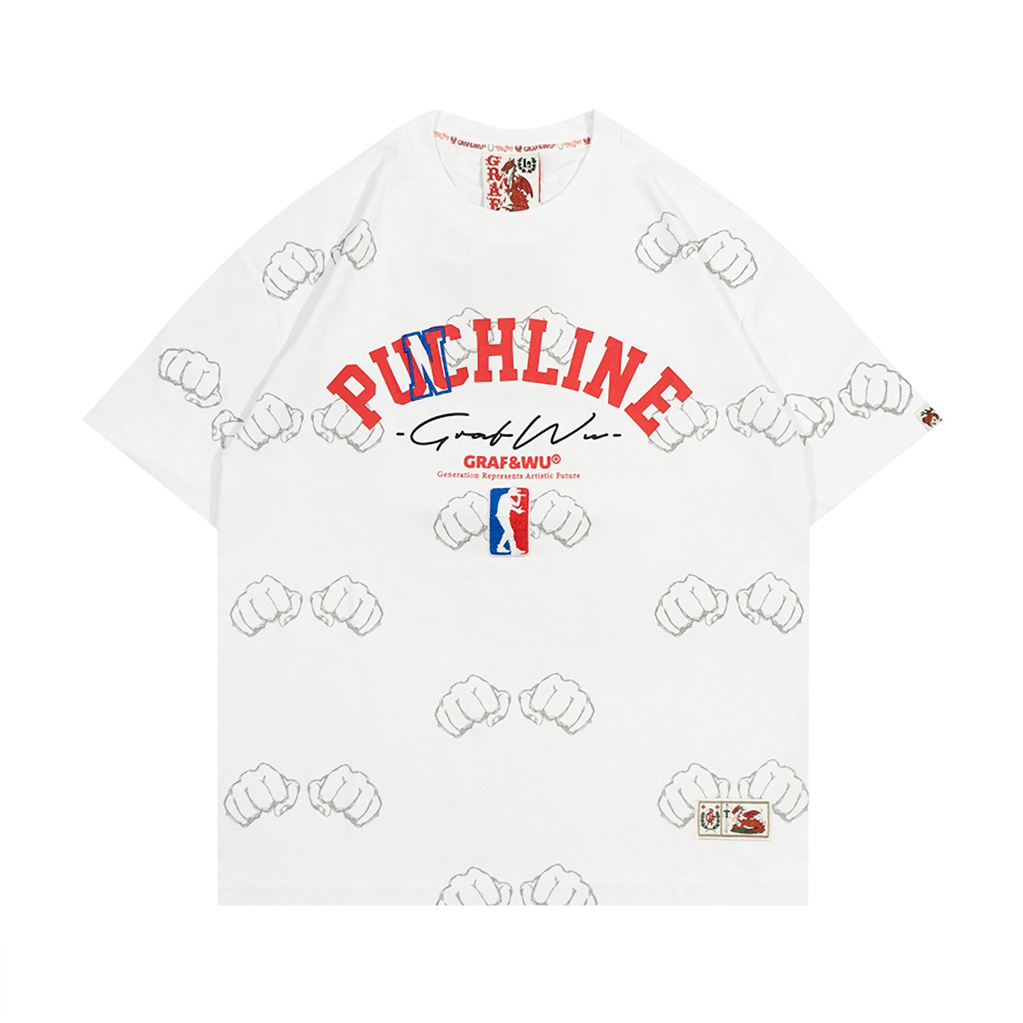 GRAF&WU Punchline Lyrics Rap Fashion T-shirt
