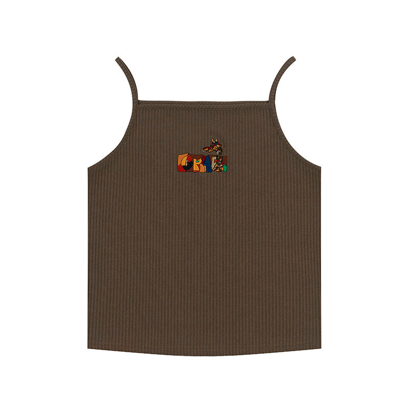 GRAF&WU Y2K Hot Girl Retro Cropped Tank Top