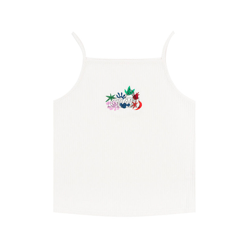 GRAF&WU Y2K Hot Girl Retro Cropped Tank Top