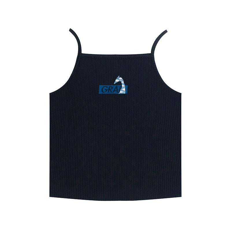 GRAF&WU Y2K Hot Girl Retro Cropped Tank Top