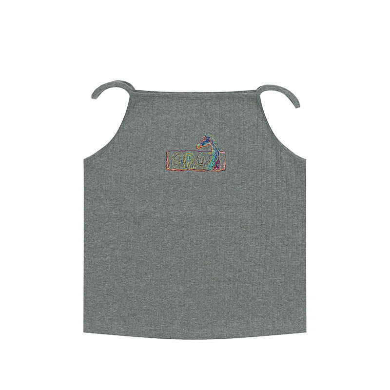 GRAF&WU Y2K Hot Girl Retro Cropped Tank Top