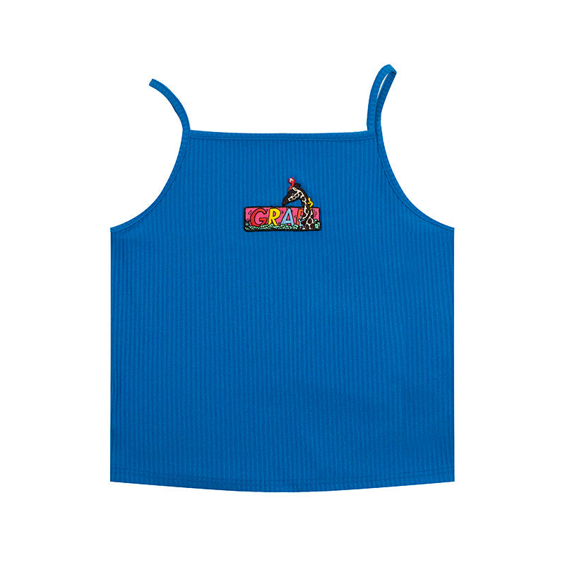 GRAF&WU Y2K Hot Girl Retro Cropped Tank Top