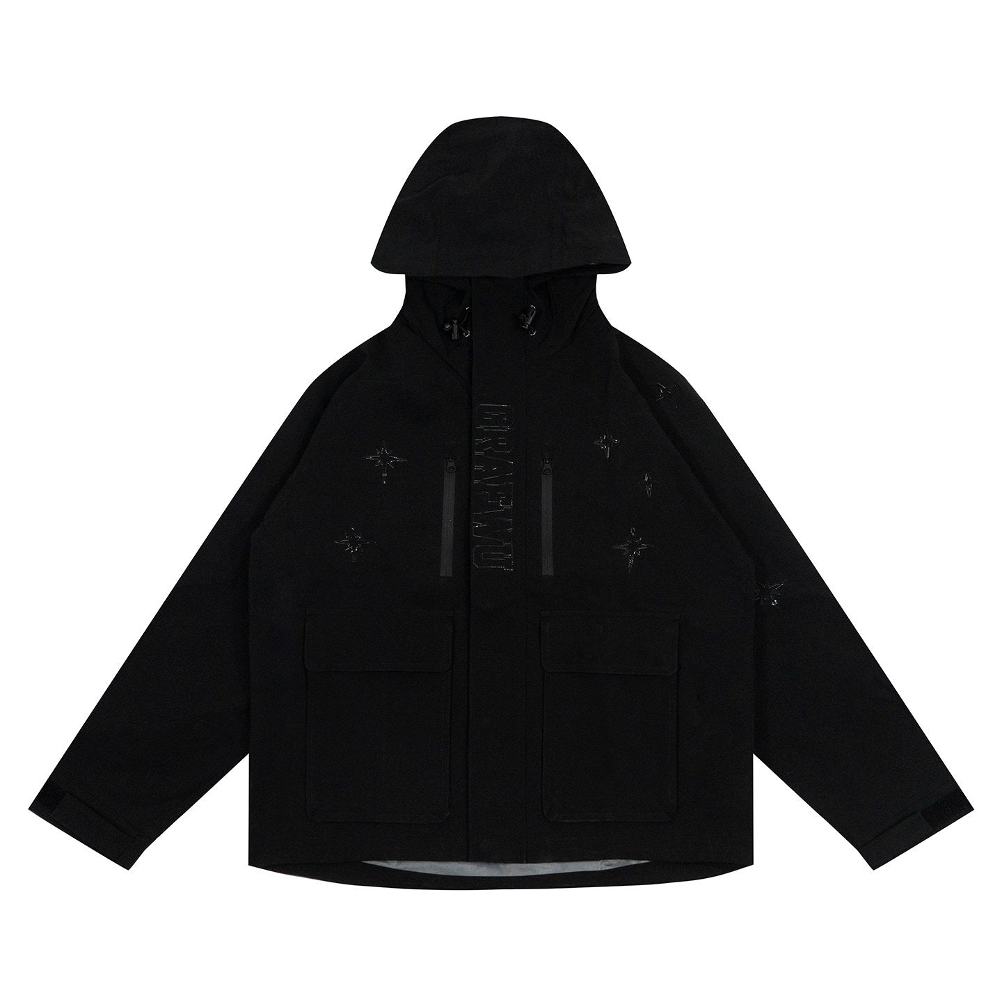 GRAF&WU Star Pattern Design Outdoor Spring Sports Windproof Jacket