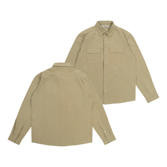 GRAF&WU Letter Embroidery Striped Mexican Style Fashion Shirts