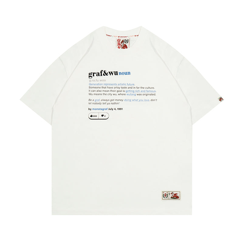 GRAFWU Urban Dictionary Cultural T-Shirts