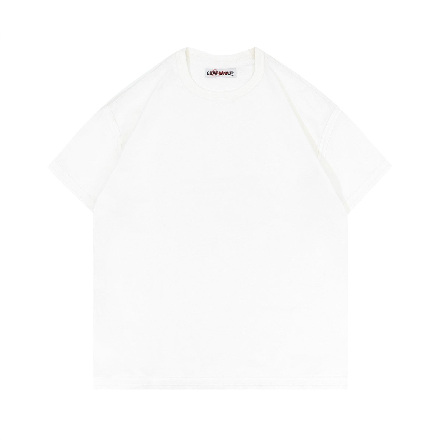 Reversible Sanded Cotton Linen Short Sleeve Basic Top, Boxy Fit | GRAF Original
