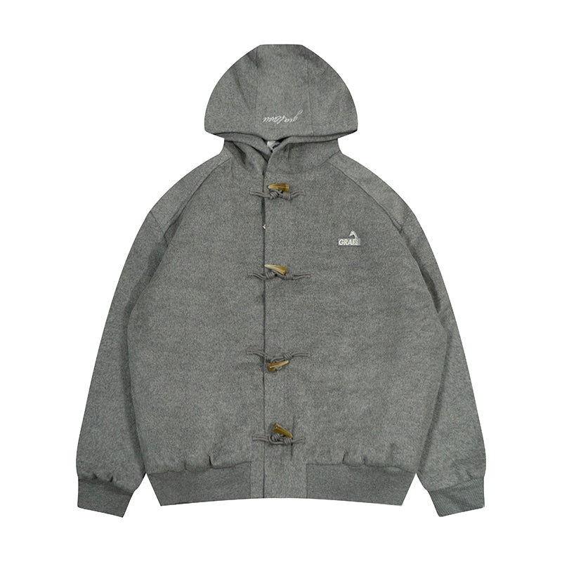 GRAF&WU Metal Giraffe Wool Thick Boxy Jacket