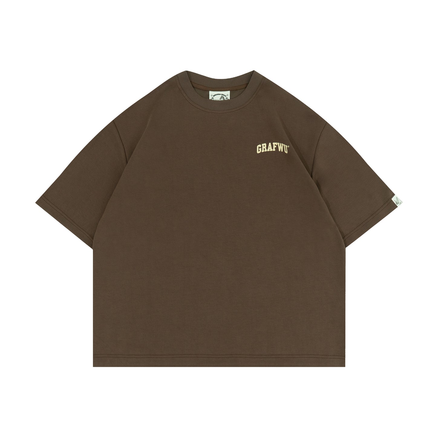 GRAF&WU Logo Fashion Cool Feeling Cozy T-shirt